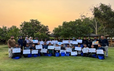 Hari Ketiga English Camp MI Ma’arif NU Hidayatul Mubtadiin: Belajar Aktif di Kampung Inggris Pare