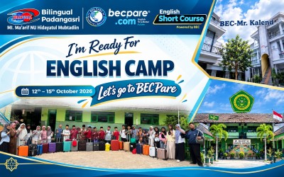 English Camp 2026 Bilingual Padangasri di BEC Pare